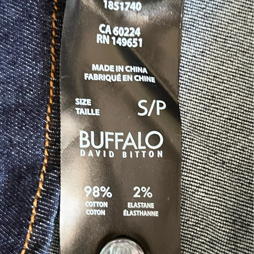Buffalo Stretch Denim Shirt Blue - Picture 14 of 16